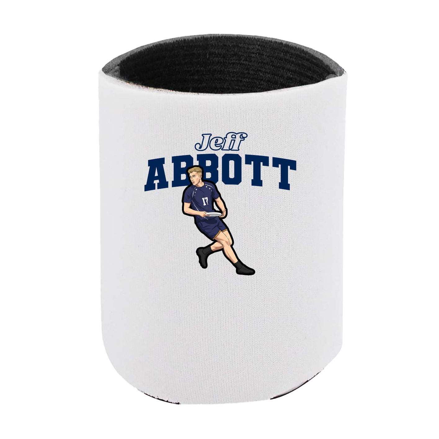 Can Holder — Name Arch in White