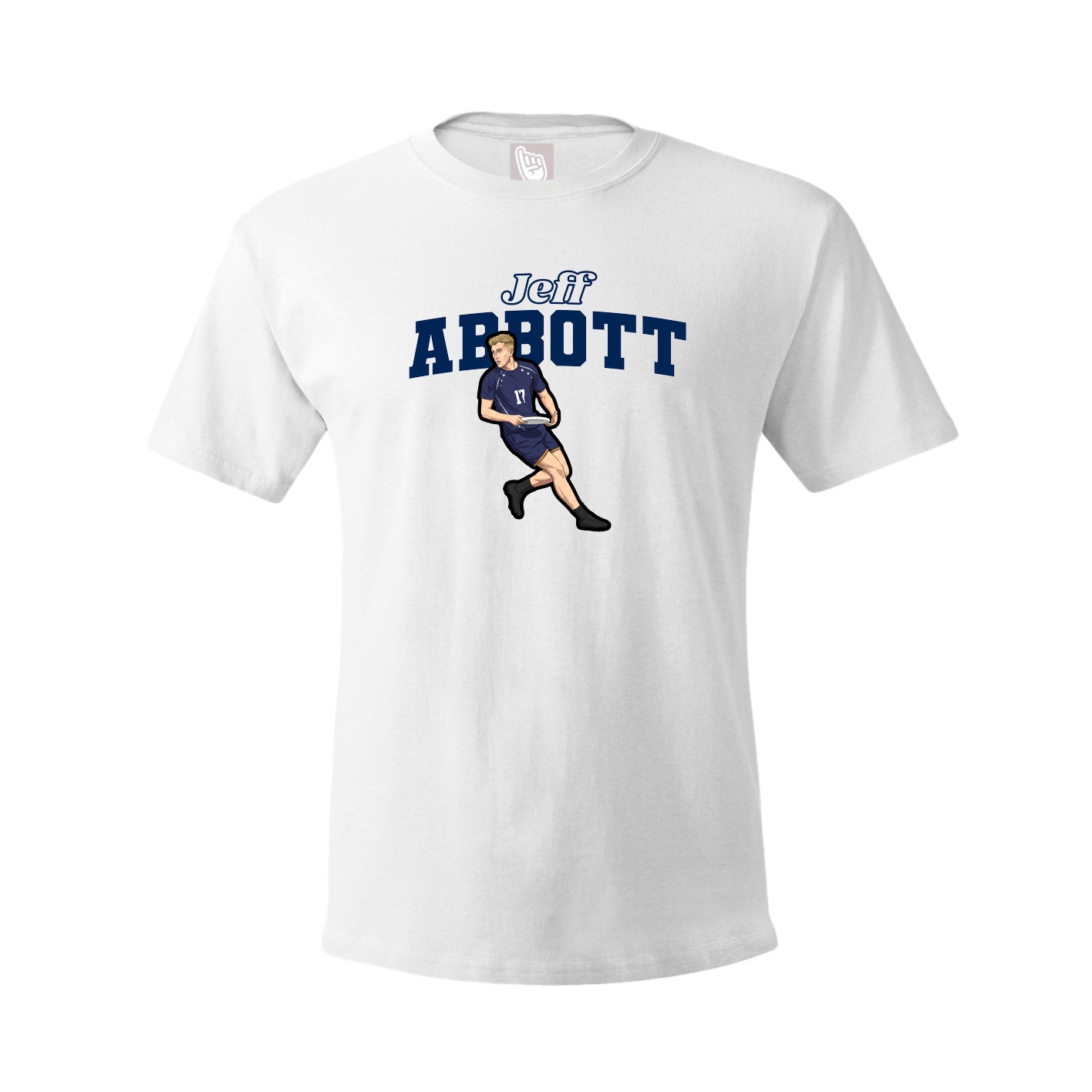Tee — Name Arch in White