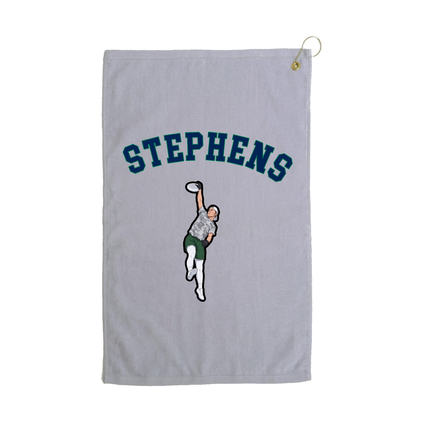 Golf Towel — Shirsey Arch in Grey