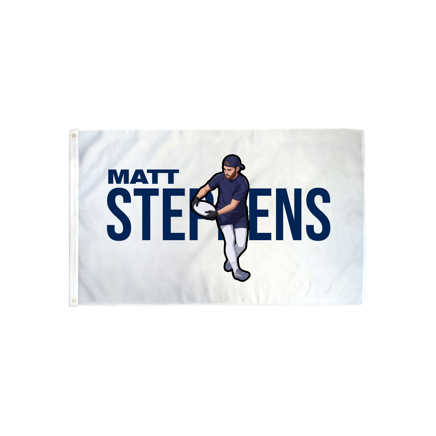 3x5 Flag — Player Name in Classic