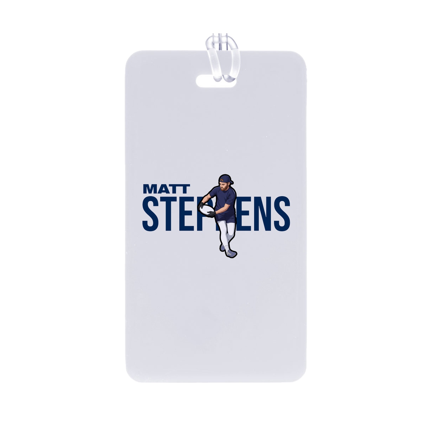 Bag Tag — Player Name in Classic