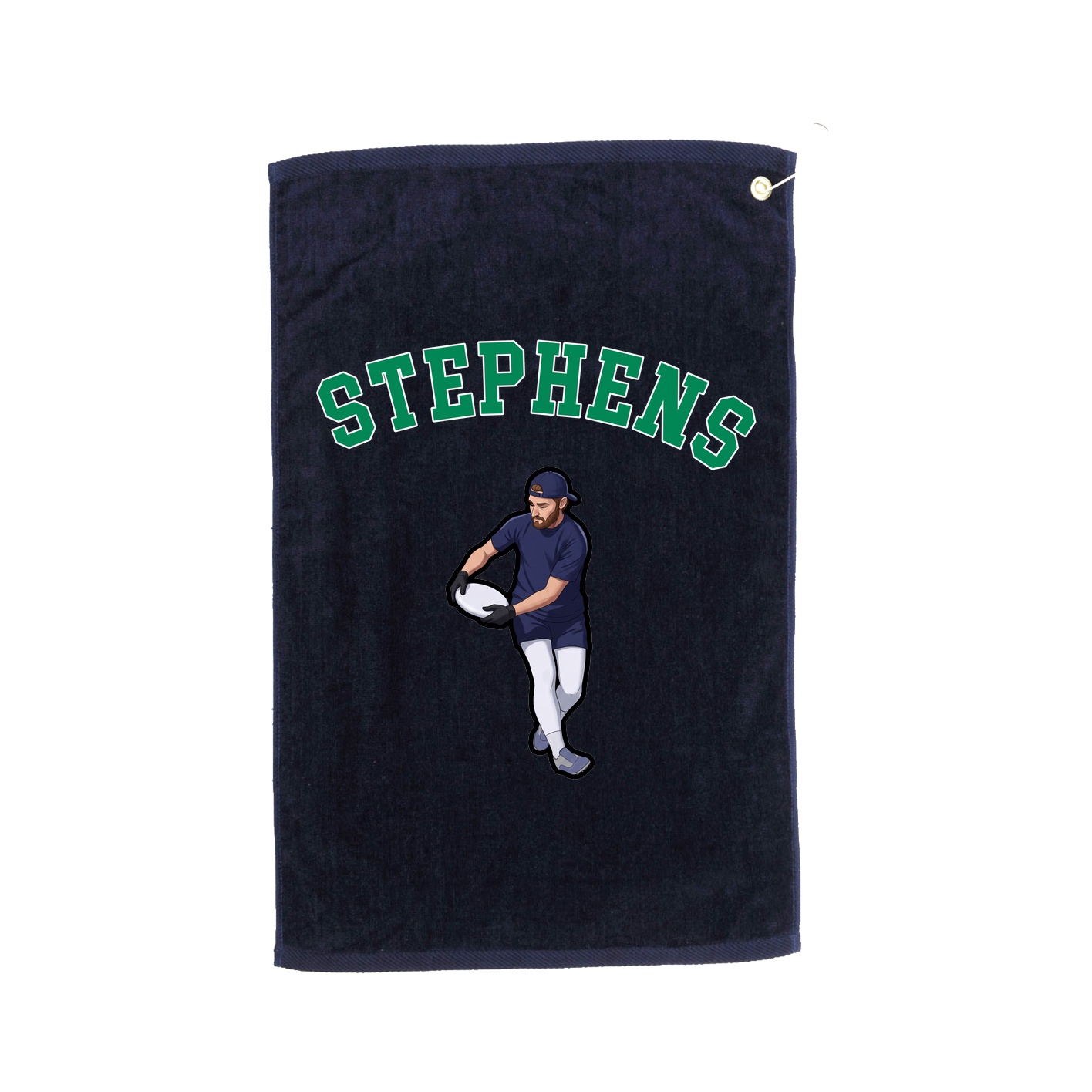Golf Towel — Shirsey Arch in Navy