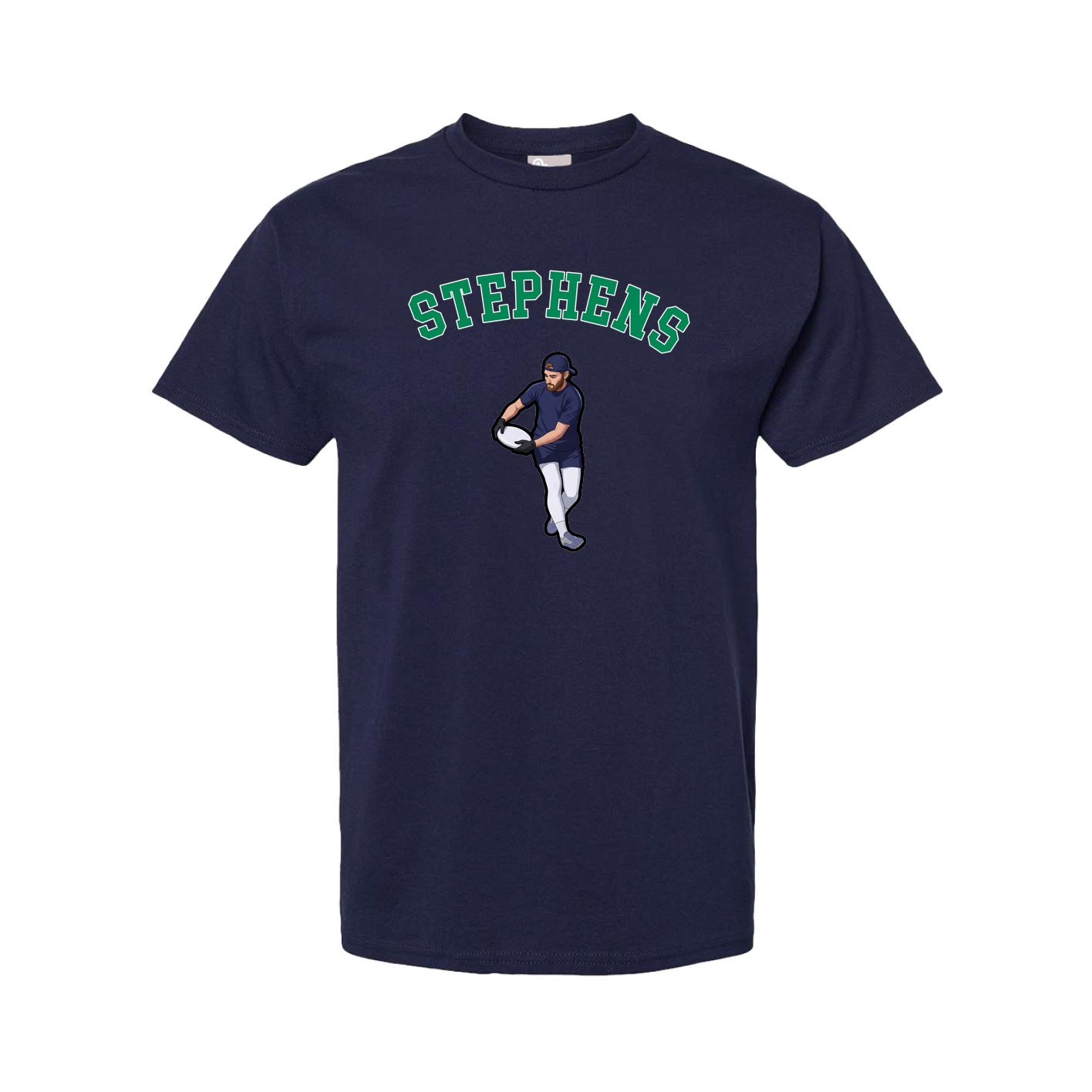 Youth Tee — Shirsey Arch in Navy