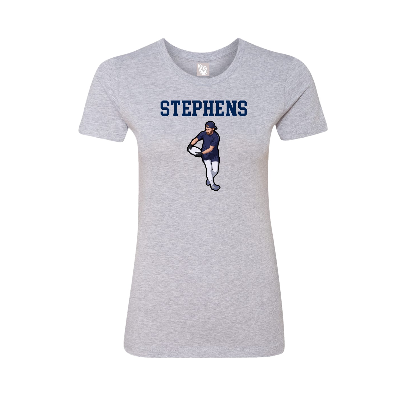 Fitted Women's Tee — Shirsey in Grey