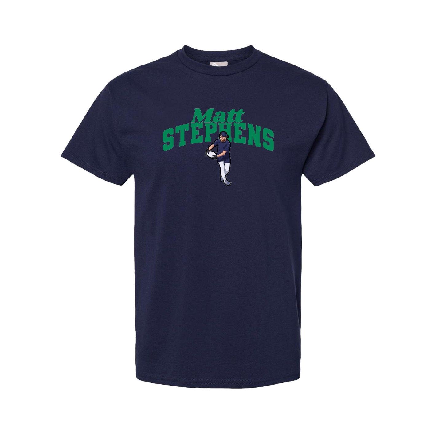 Youth Tee — Signature Arch in Navy
