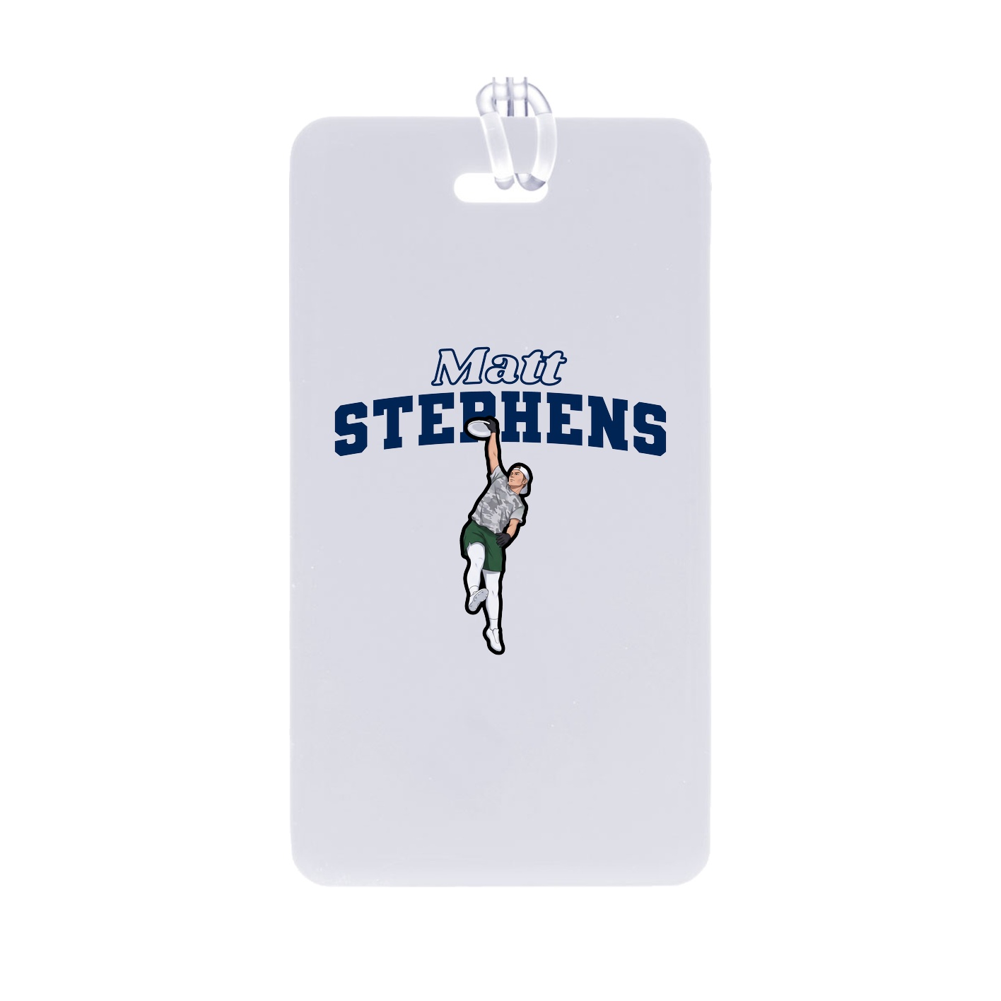 Bag Tag — Name Arch in Classic