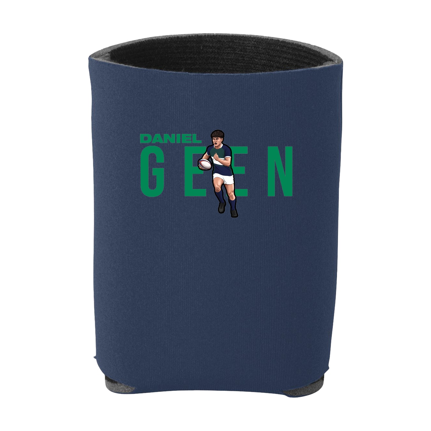 Can Holder — Player Name in Navy
