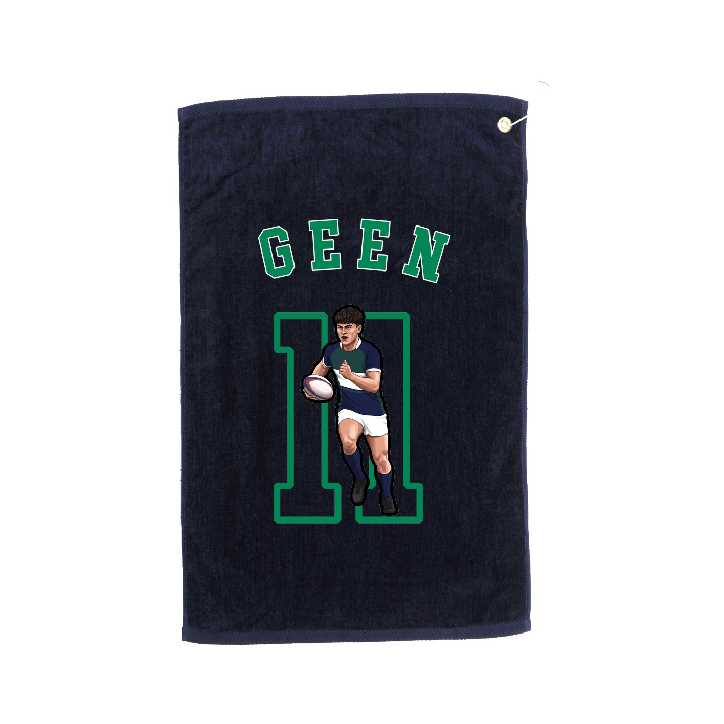 Golf Towel — Shirsey Arch in Navy