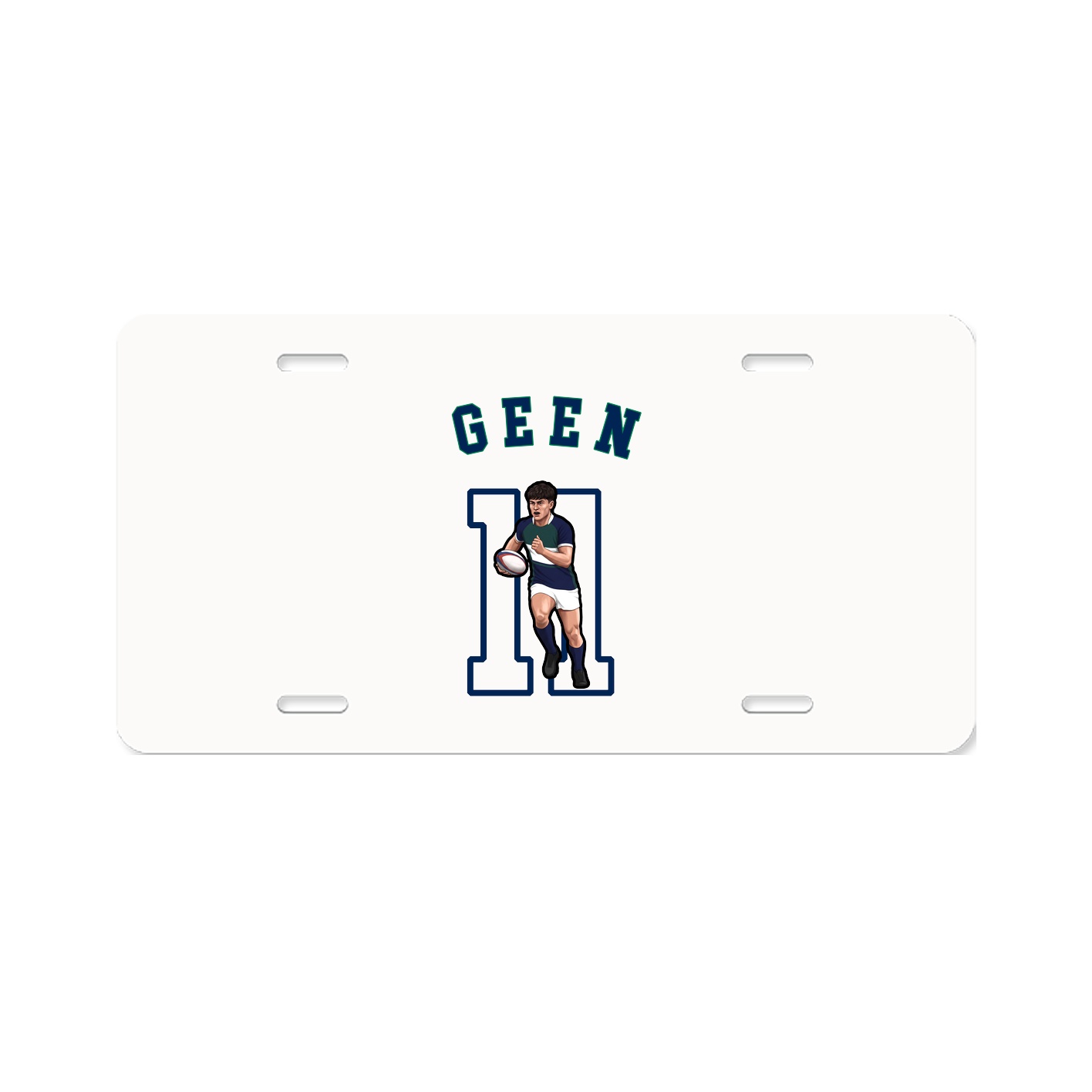 License Plate — Shirsey Arch in Classic