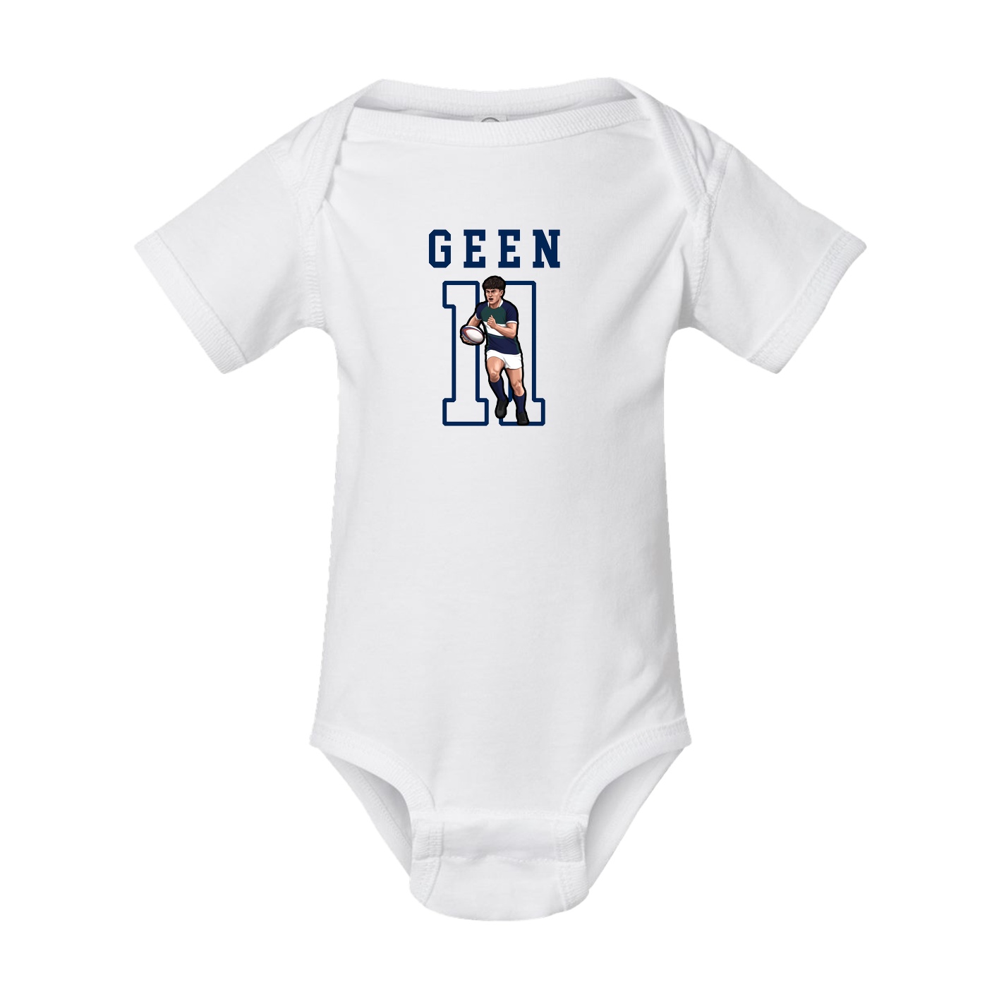 Baby Onesie — Shirsey in White