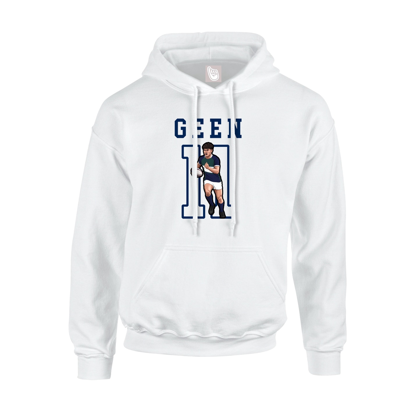 Youth Hoodie — Shirsey in White
