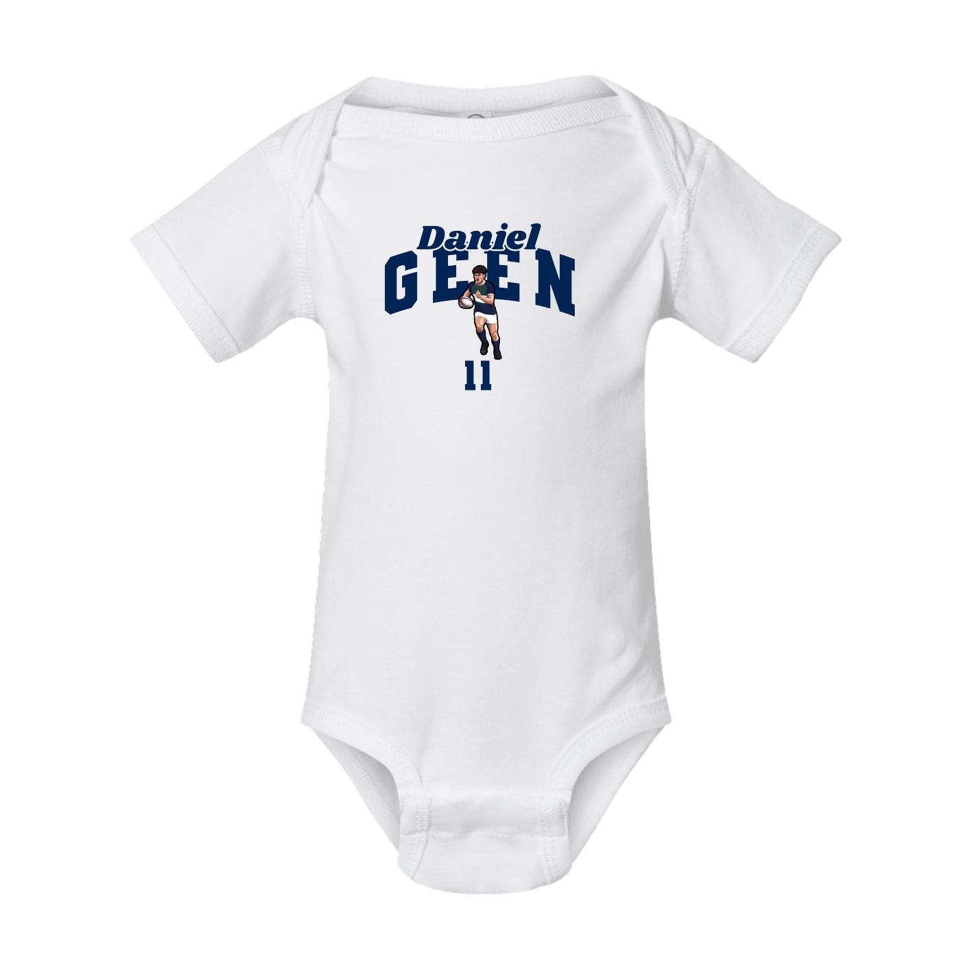 Baby Onesie — Signature Arch in White