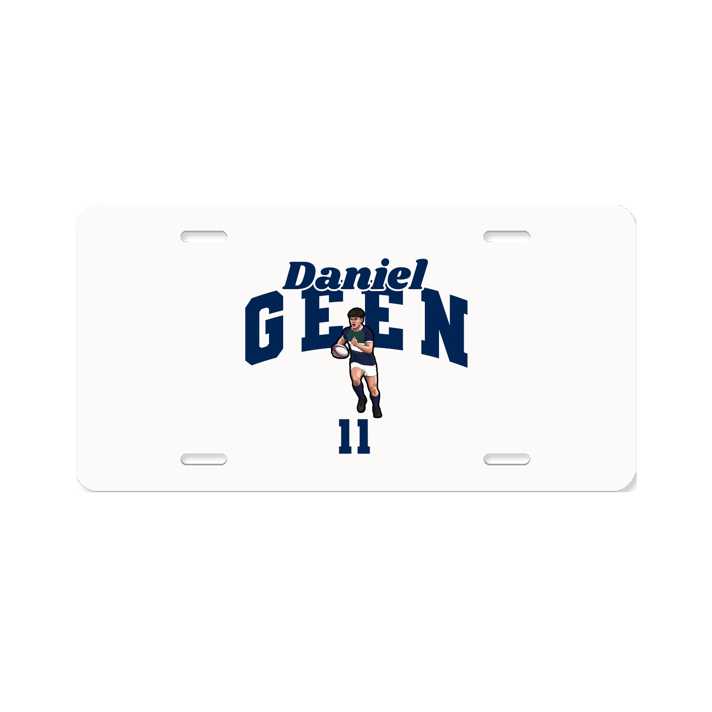 License Plate — Signature Arch in Classic