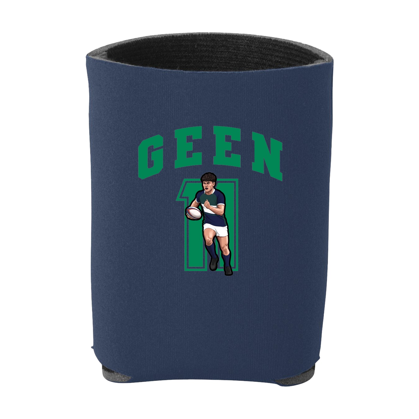 Can Holder — Number in Navy