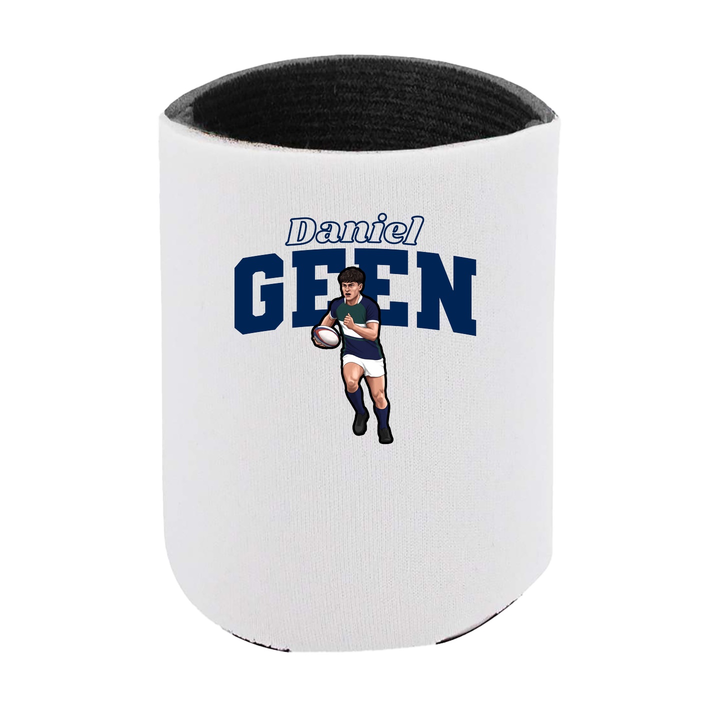 Can Holder — Name Arch in White