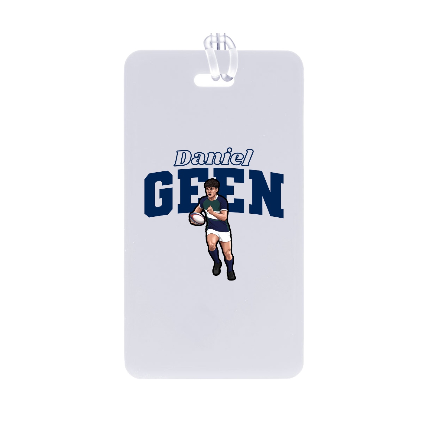 Bag Tag — Name Arch in Classic