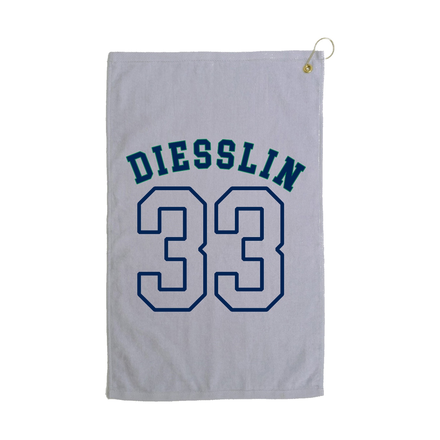Golf Towel — Shirsey Arch in Grey