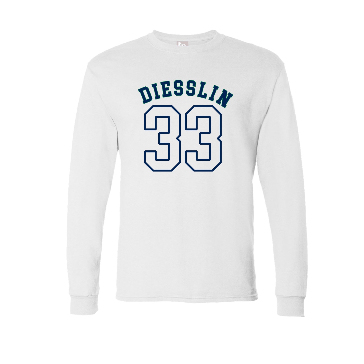 Long Sleeve Tee — Shirsey Arch in White