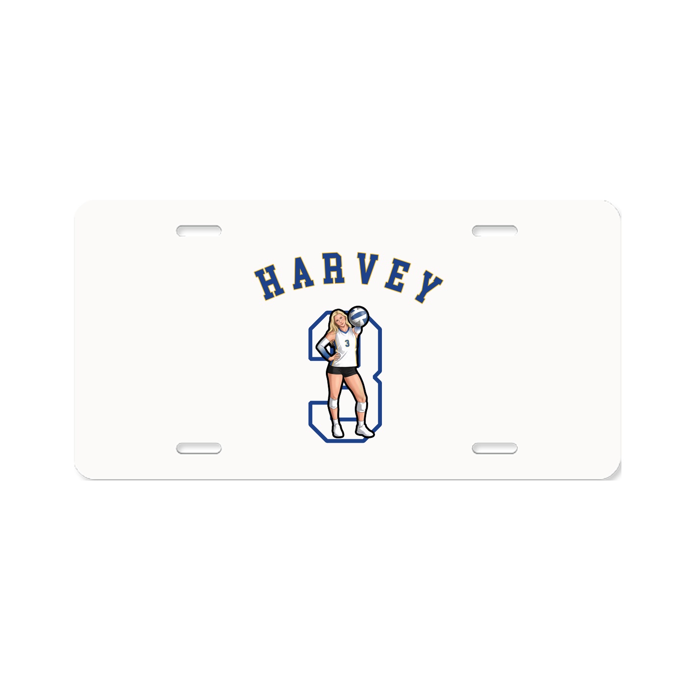 License Plate — Shirsey Arch in Classic