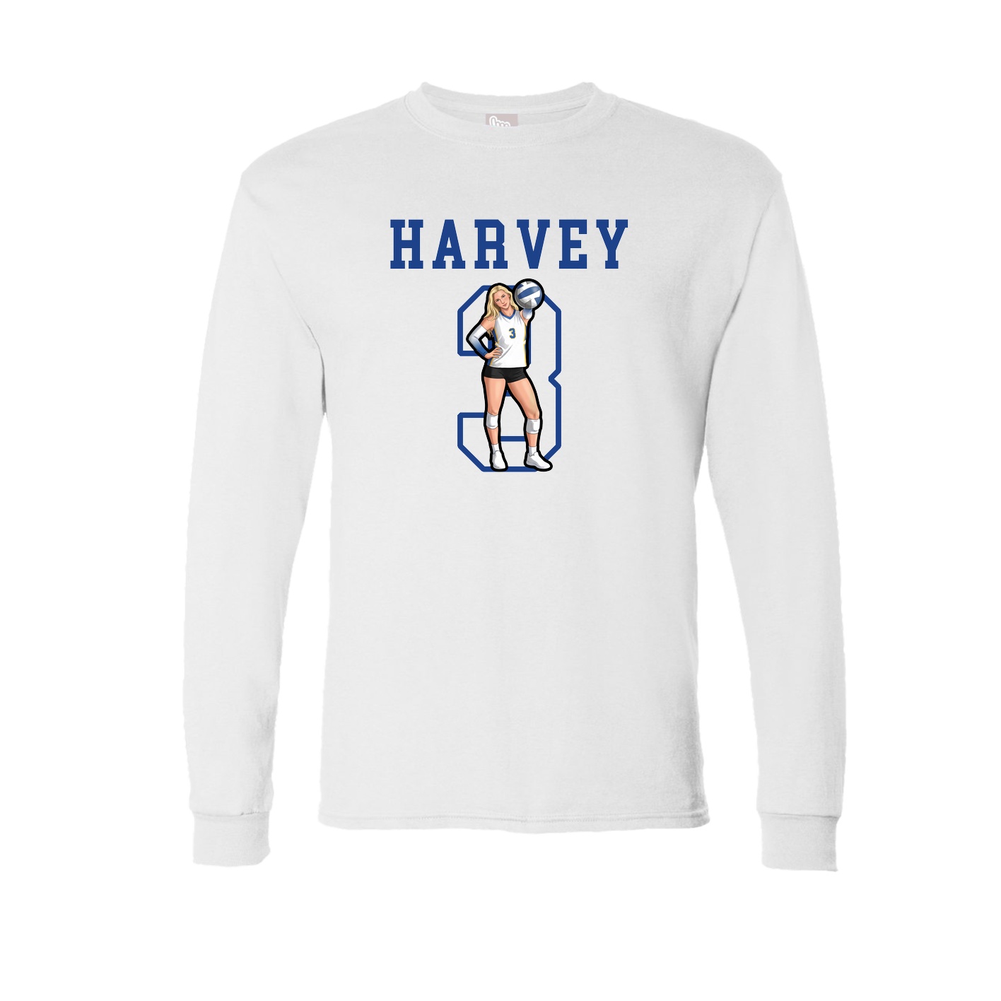 Long Sleeve Tee — Shirsey in White