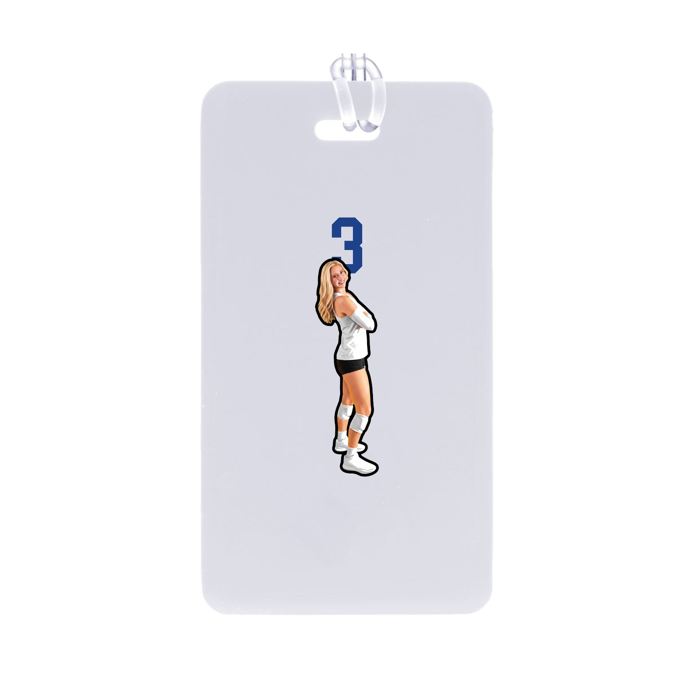 Bag Tag — Number Top in Classic