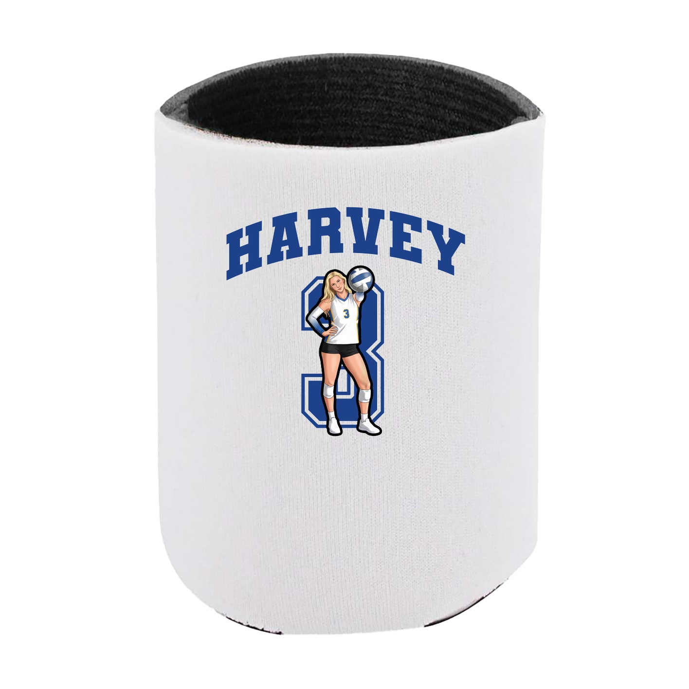Can Holder — Number in White
