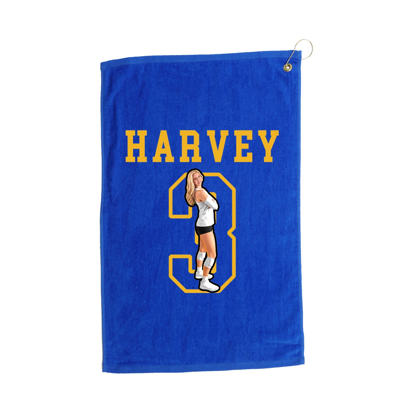 Golf Towel — Shirsey in Royal