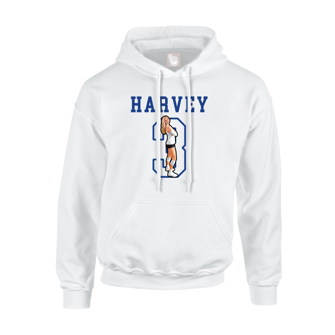 Youth Hoodie — Shirsey in White