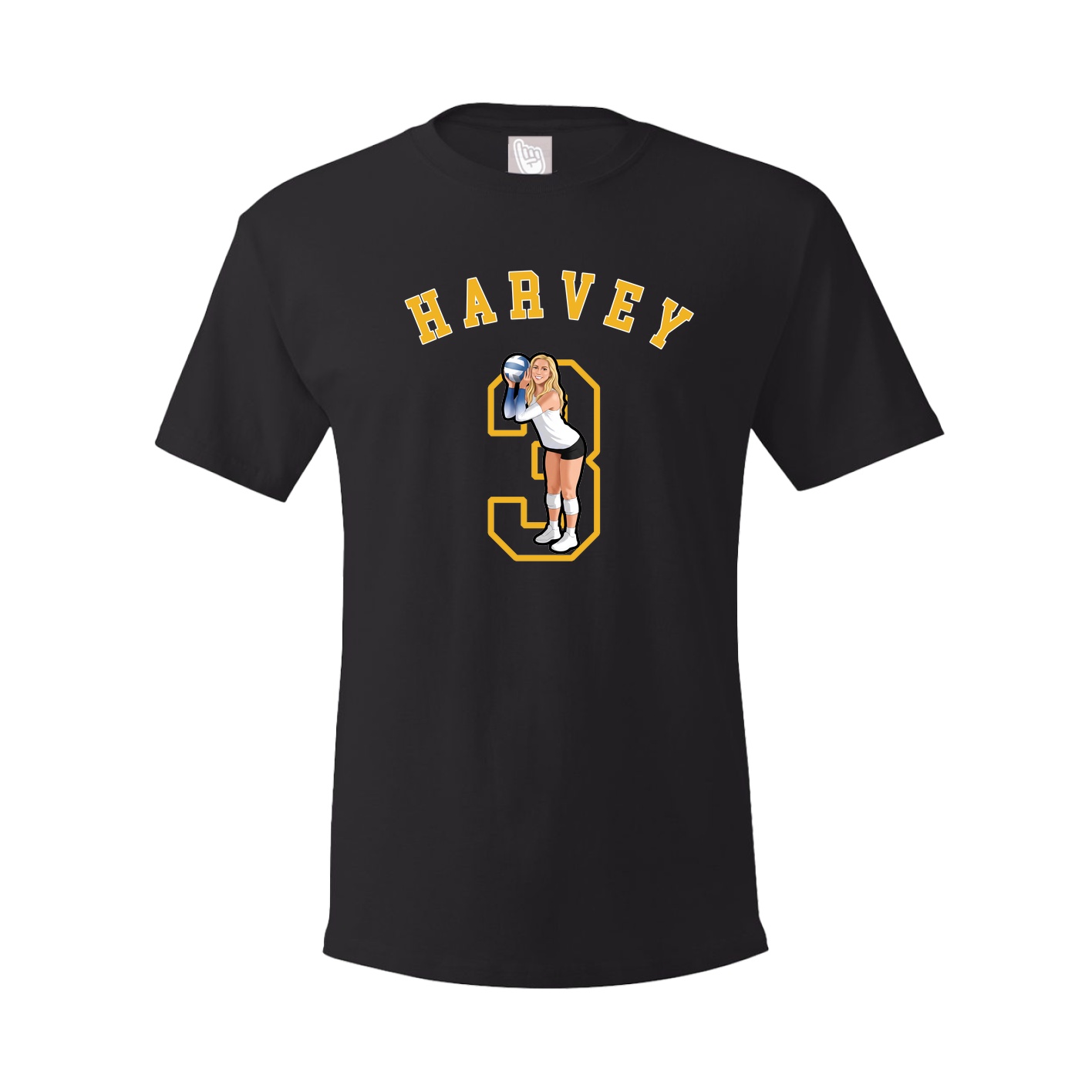 Youth Tee — Shirsey Arch in Black