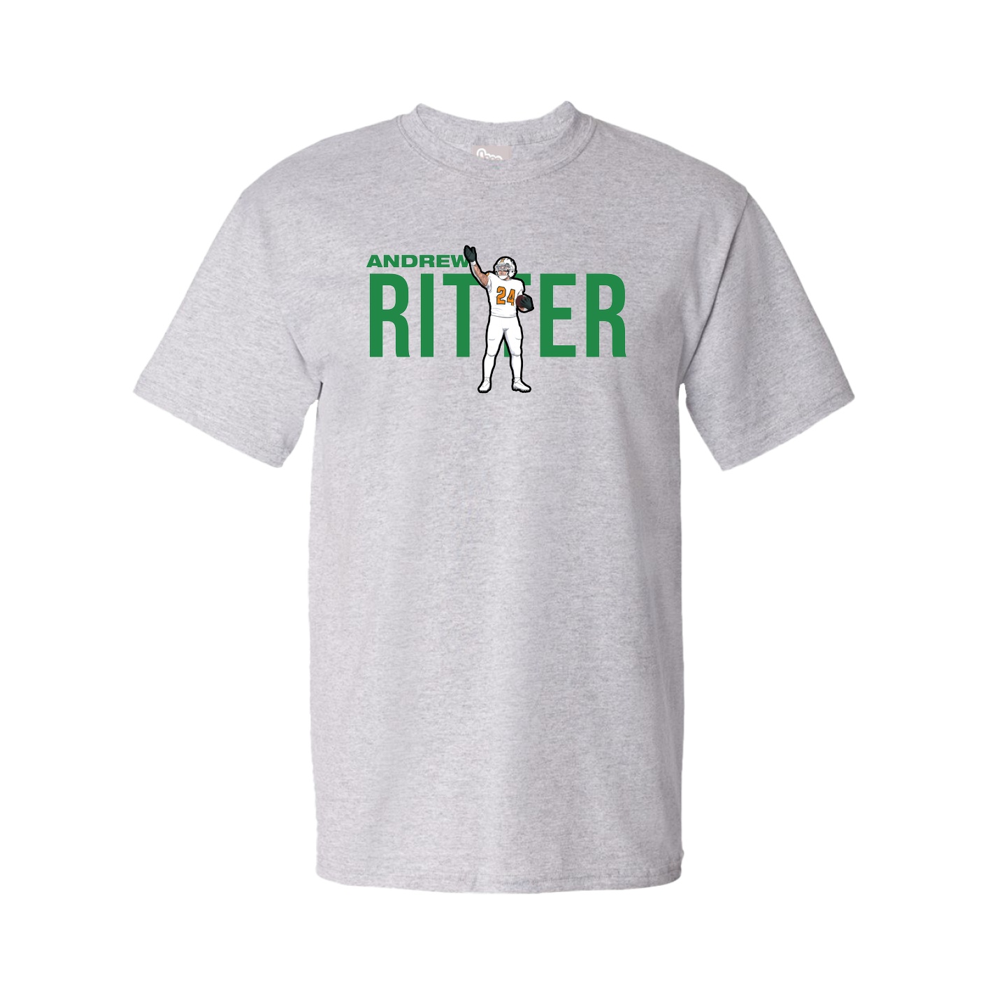 Tee — Player Name in Grey