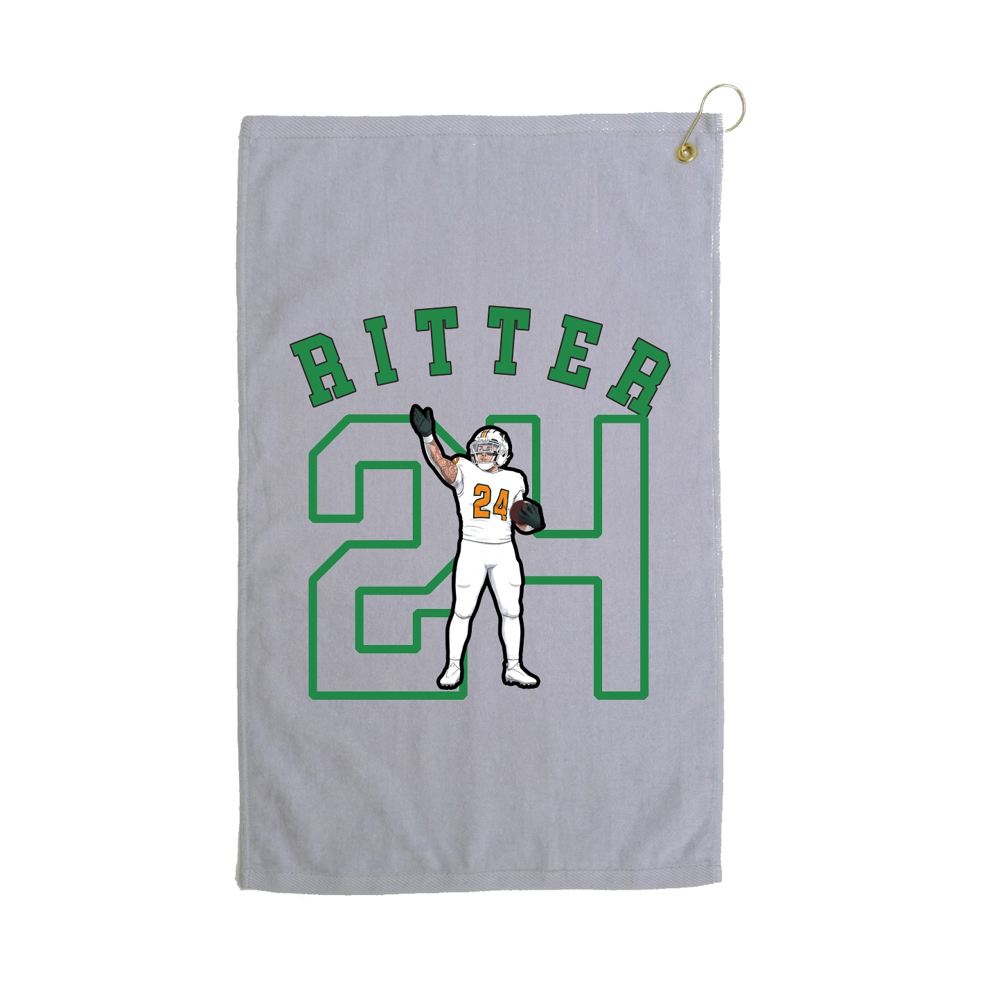 Golf Towel — Shirsey Arch in Grey