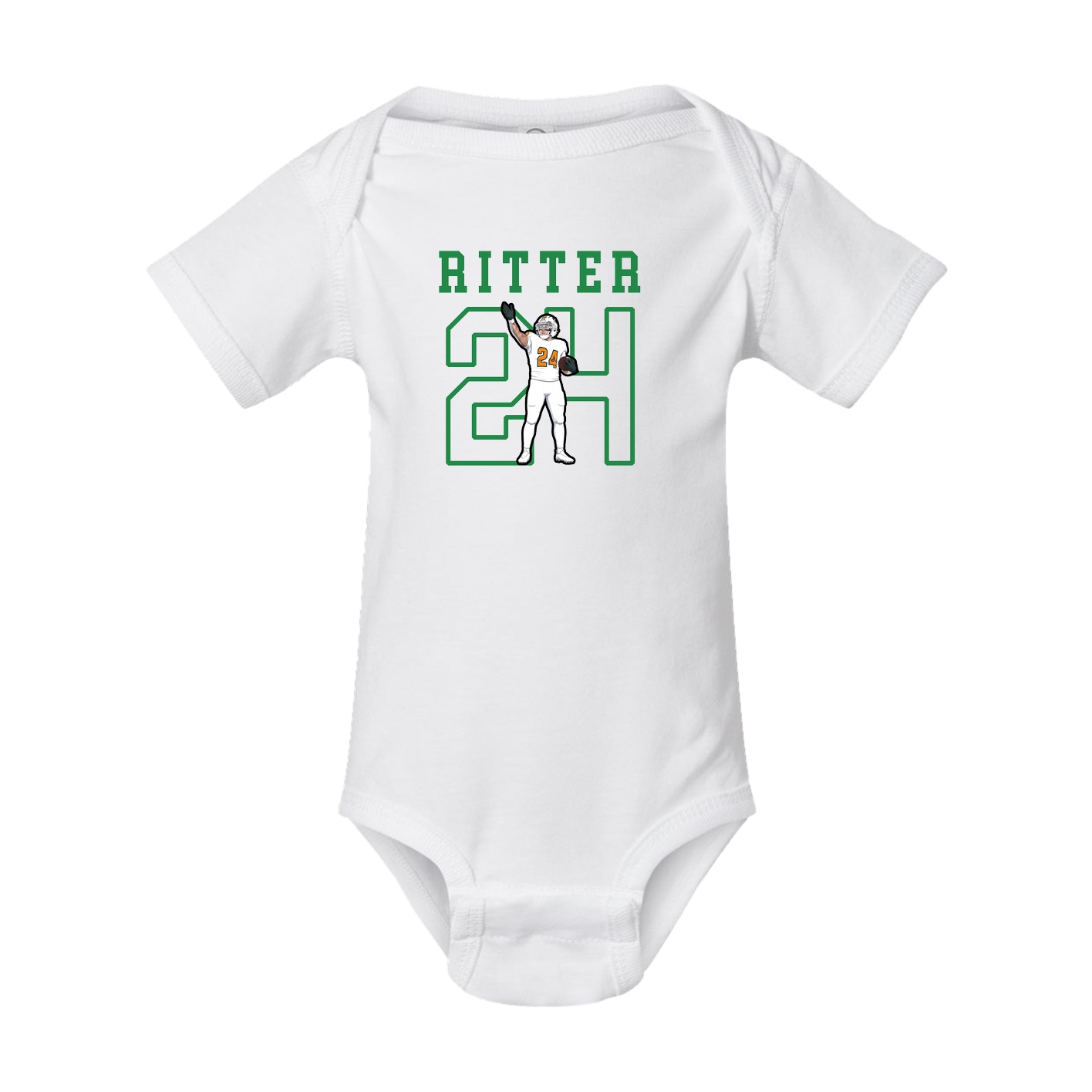 Baby Onesie — Shirsey in White
