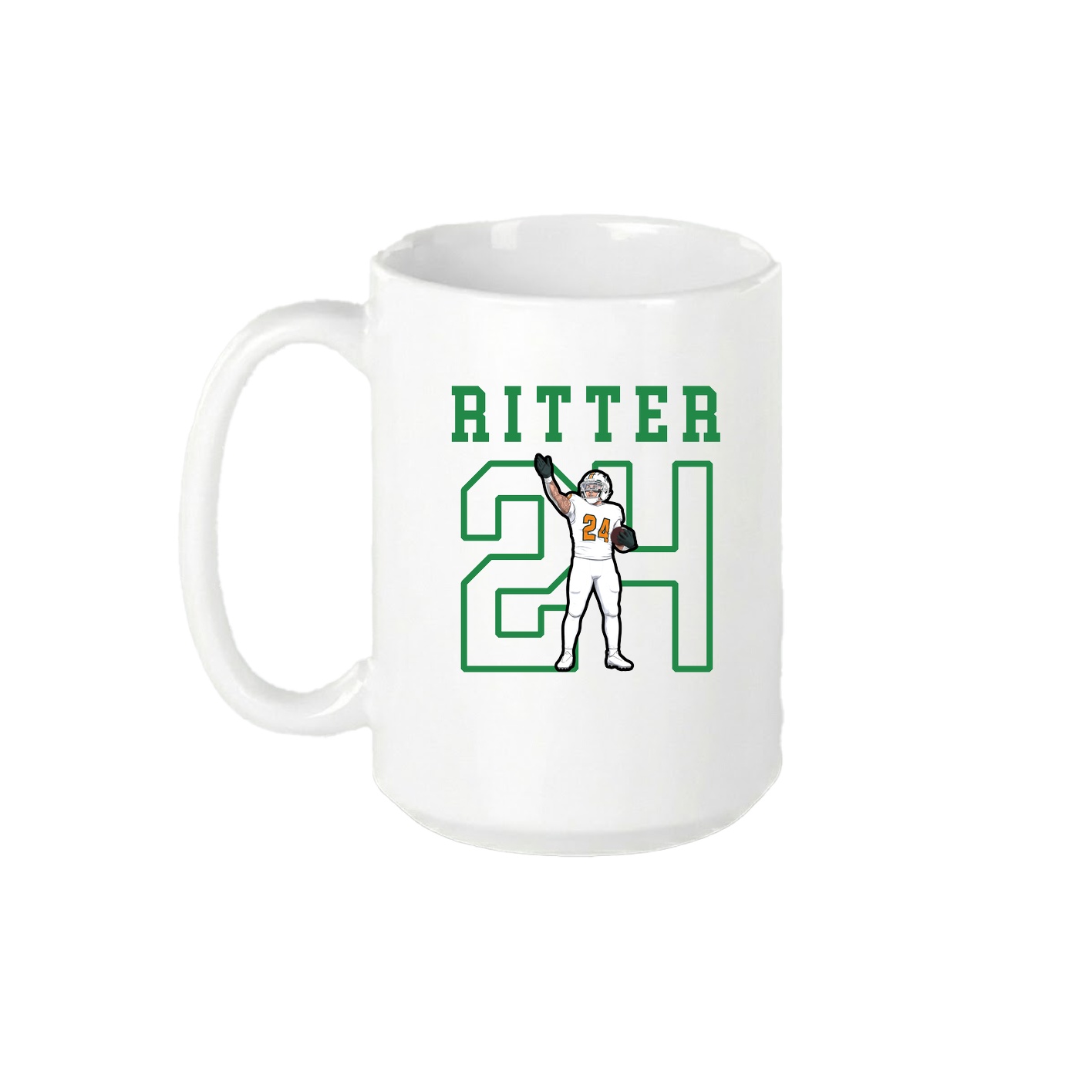 15oz Coffee Mug — Shirsey in White