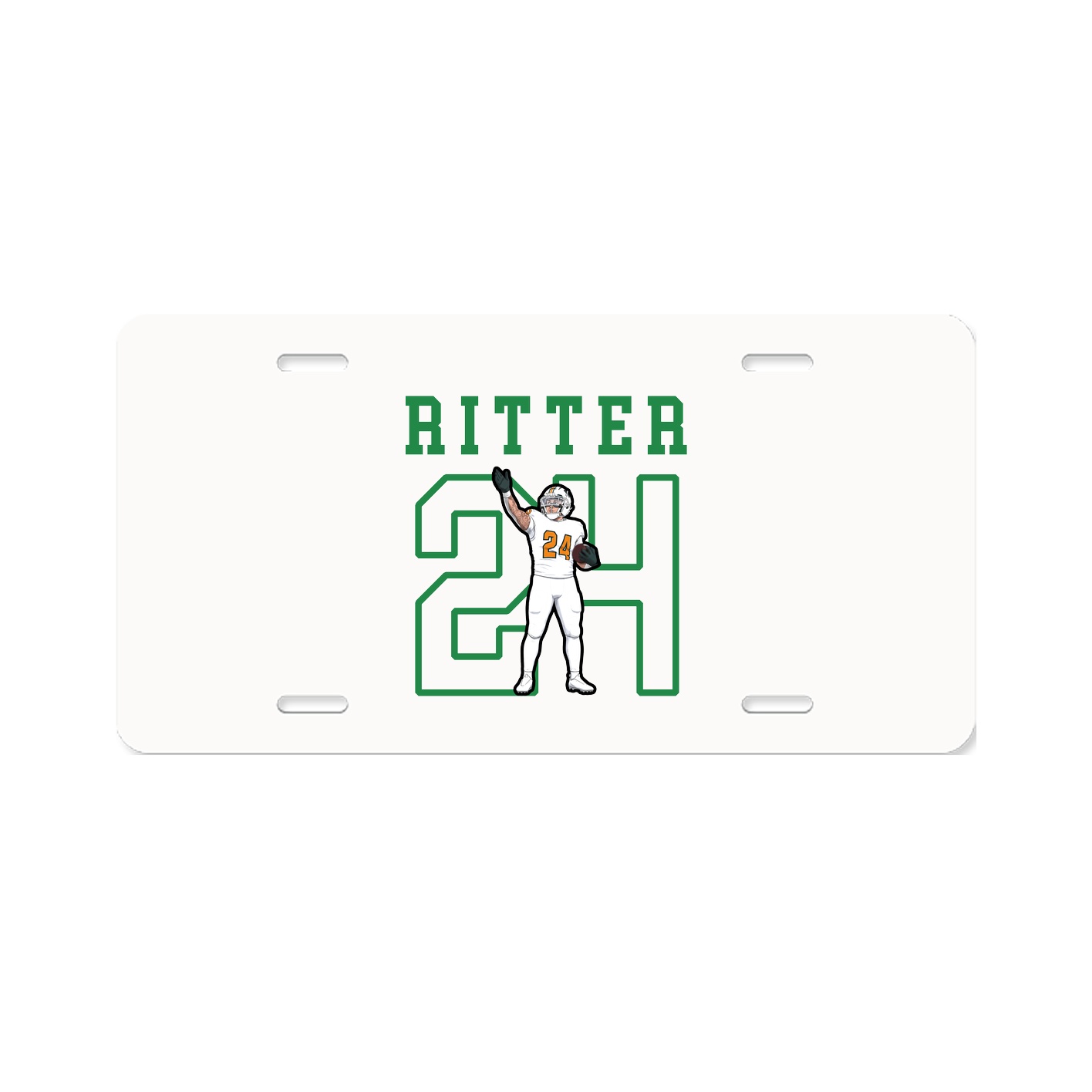 License Plate — Shirsey in Classic