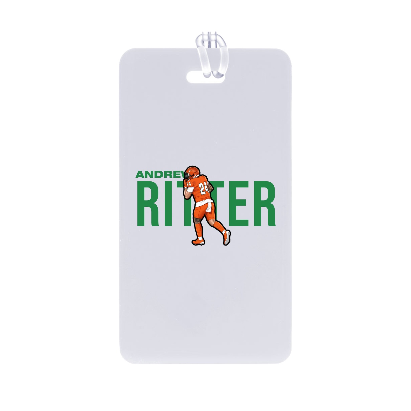 Bag Tag — Player Name in Classic