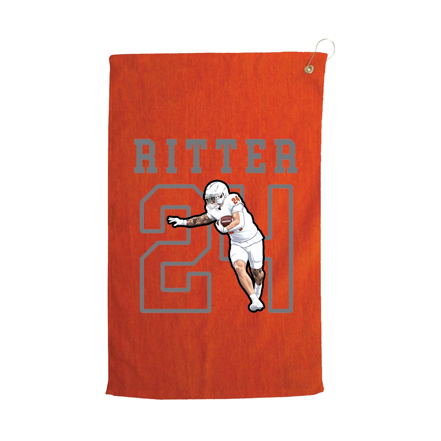 Golf Towel — Shirsey in Orange