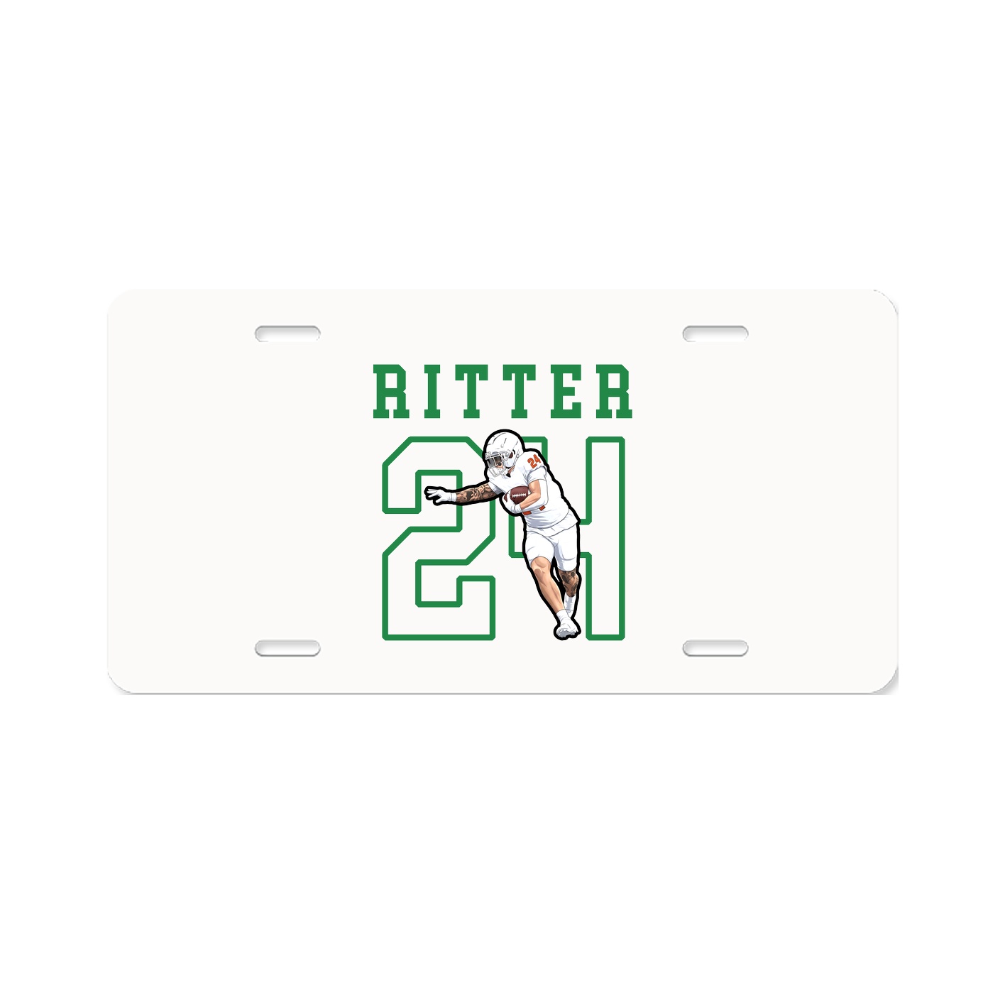 License Plate — Shirsey in Classic