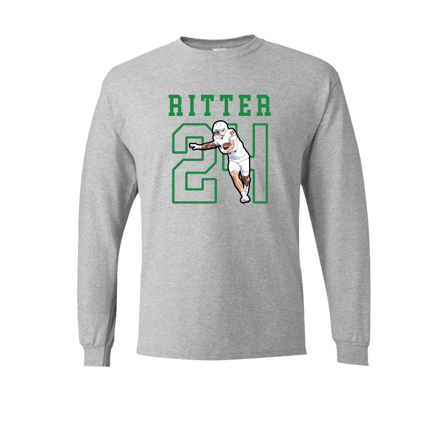 Long Sleeve Tee — Shirsey in Grey