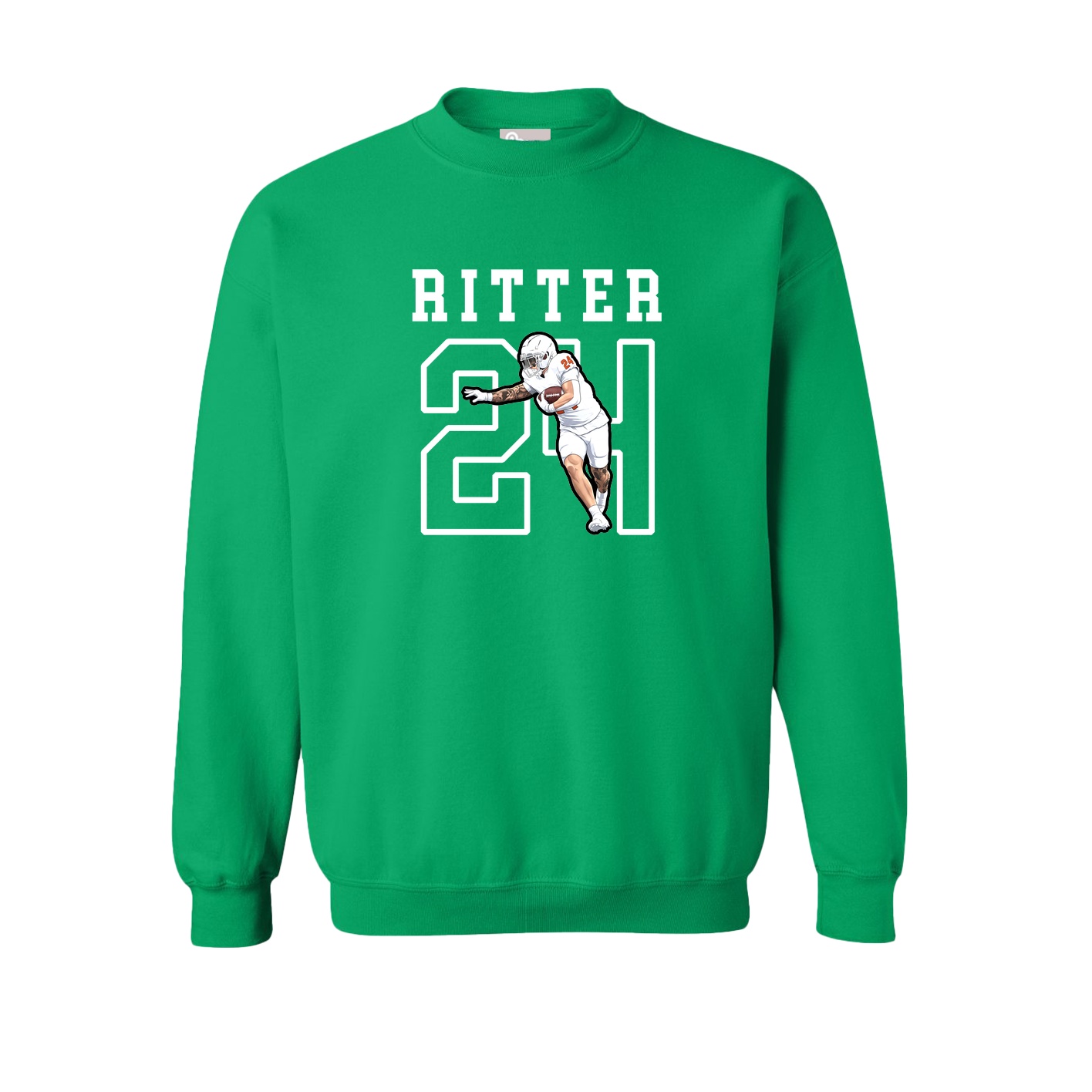 Fleece Crew — Shirsey in Green