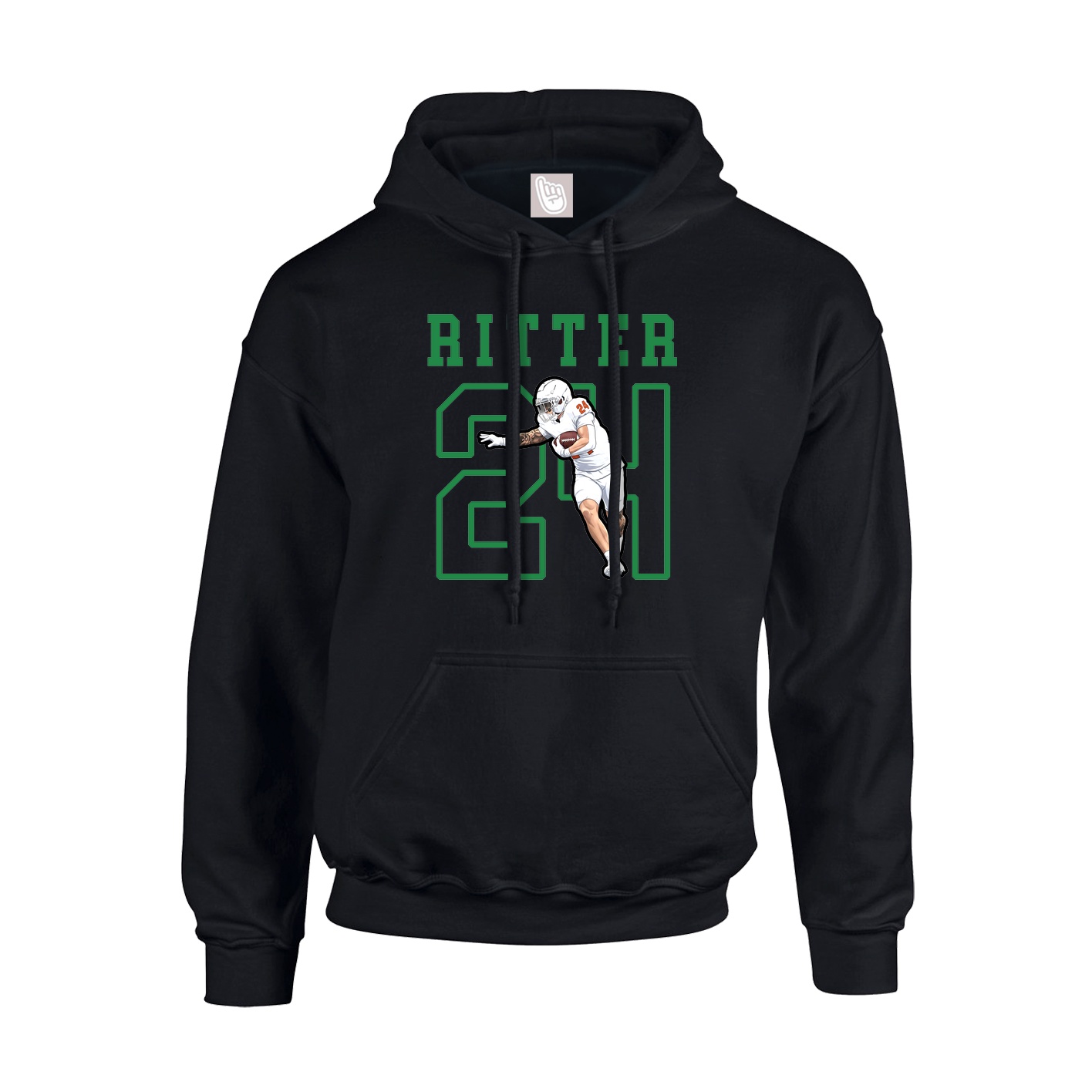 Youth Hoodie — Shirsey in Black