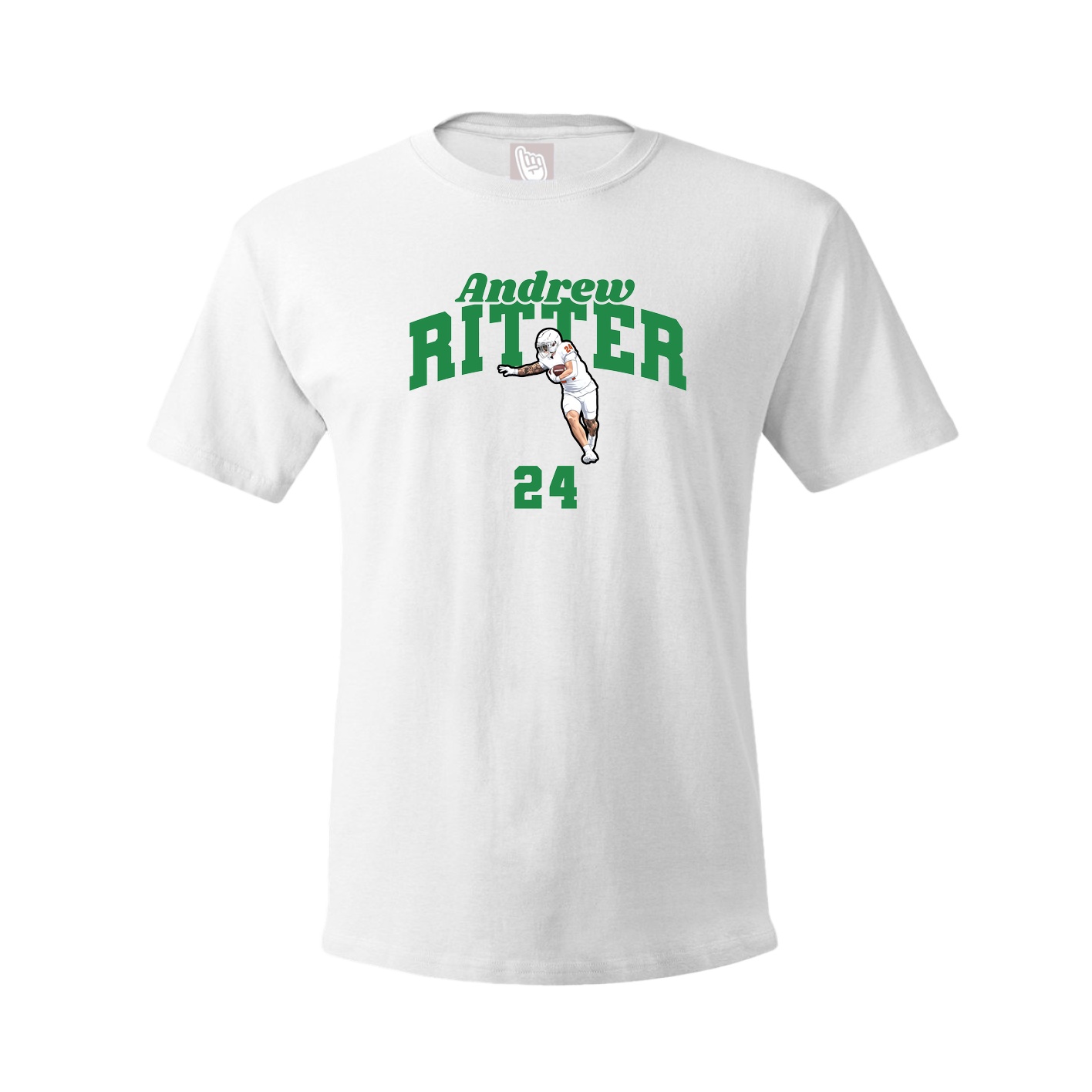 Tee — Signature Arch in White