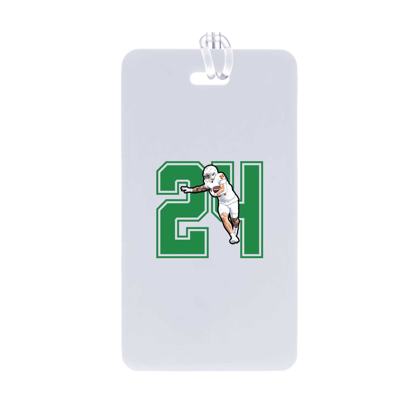 Bag Tag — Number in Classic