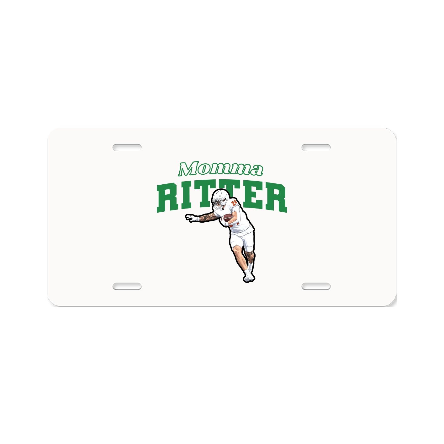 License Plate — Mothers Day Block in Classic