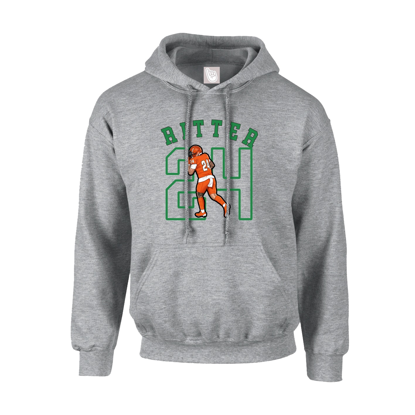 Hoodie — Shirsey Arch in Grey