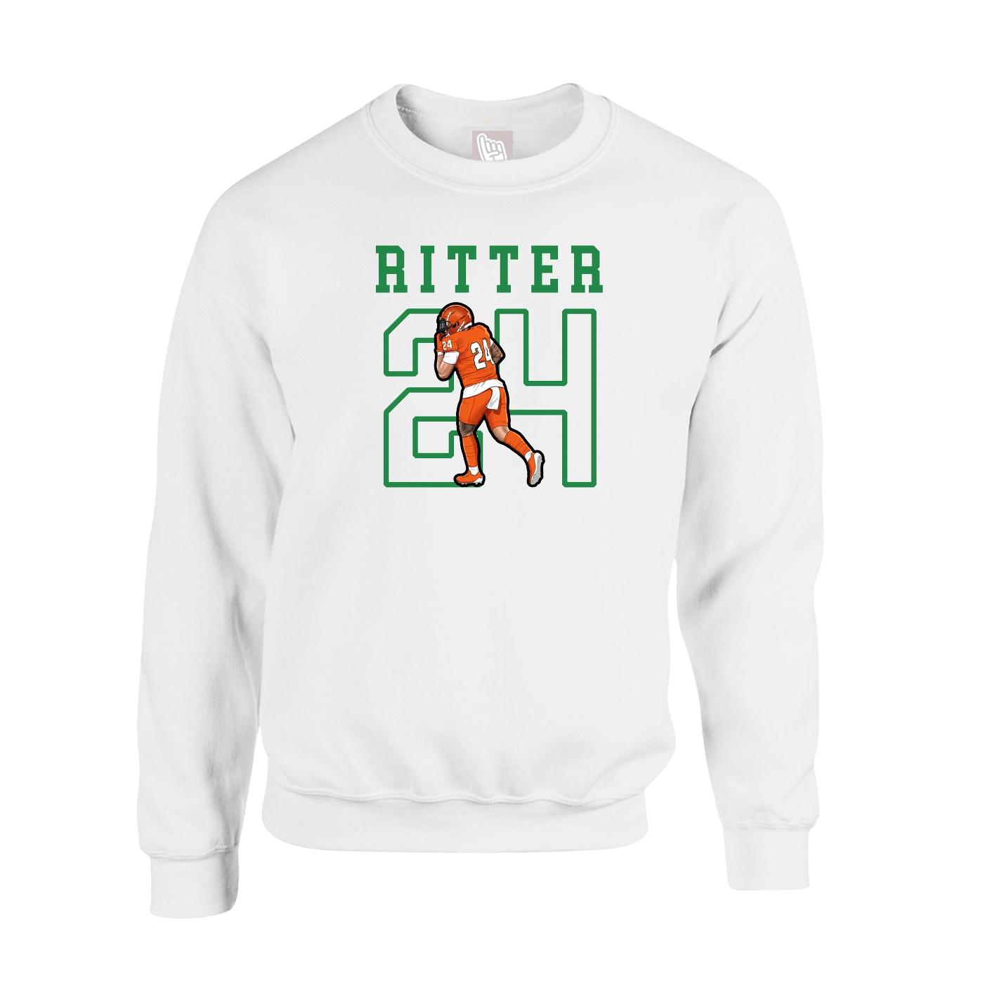Fleece Crew — Shirsey in White