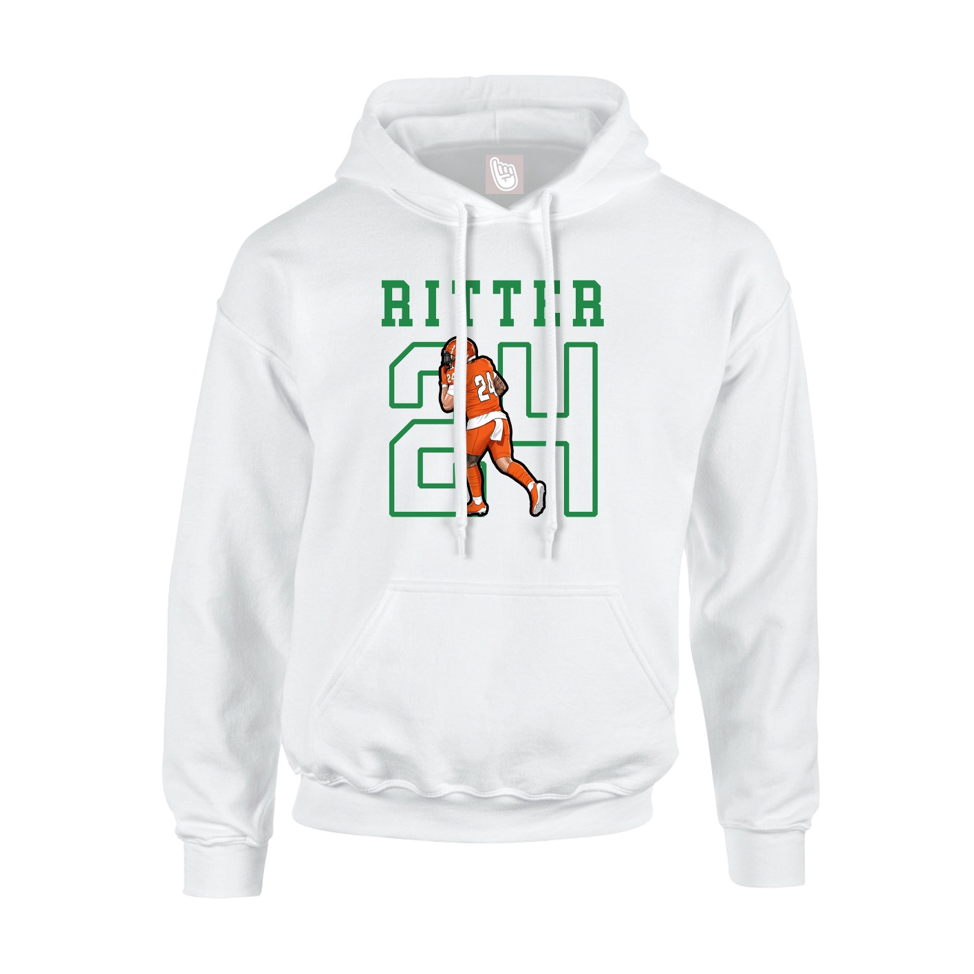 Youth Hoodie — Shirsey in White