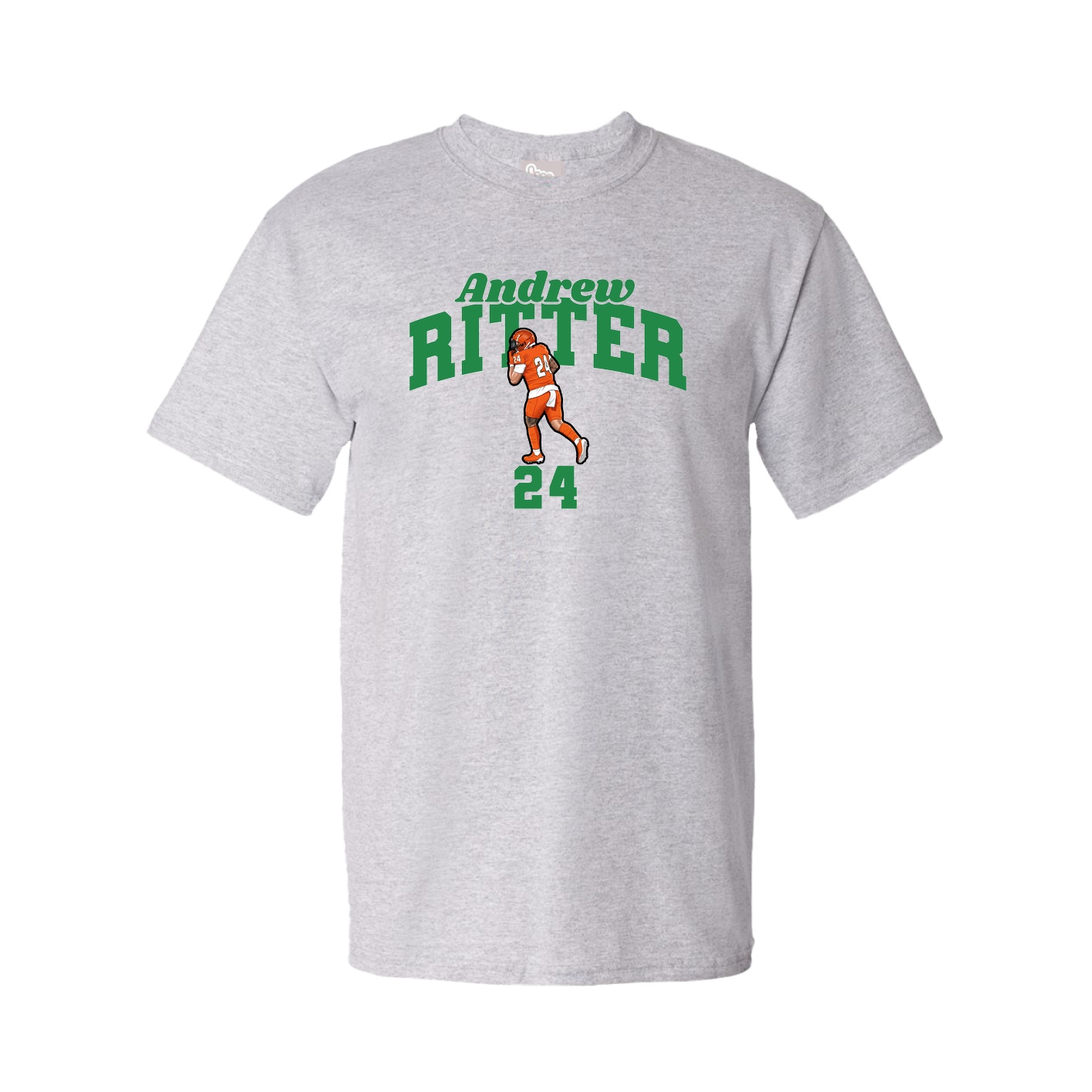 Youth Tee — Signature Arch in Grey