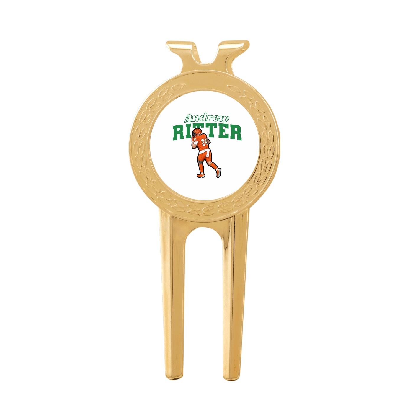 Divot Tool with Ball Marker — Name Arch in Classic