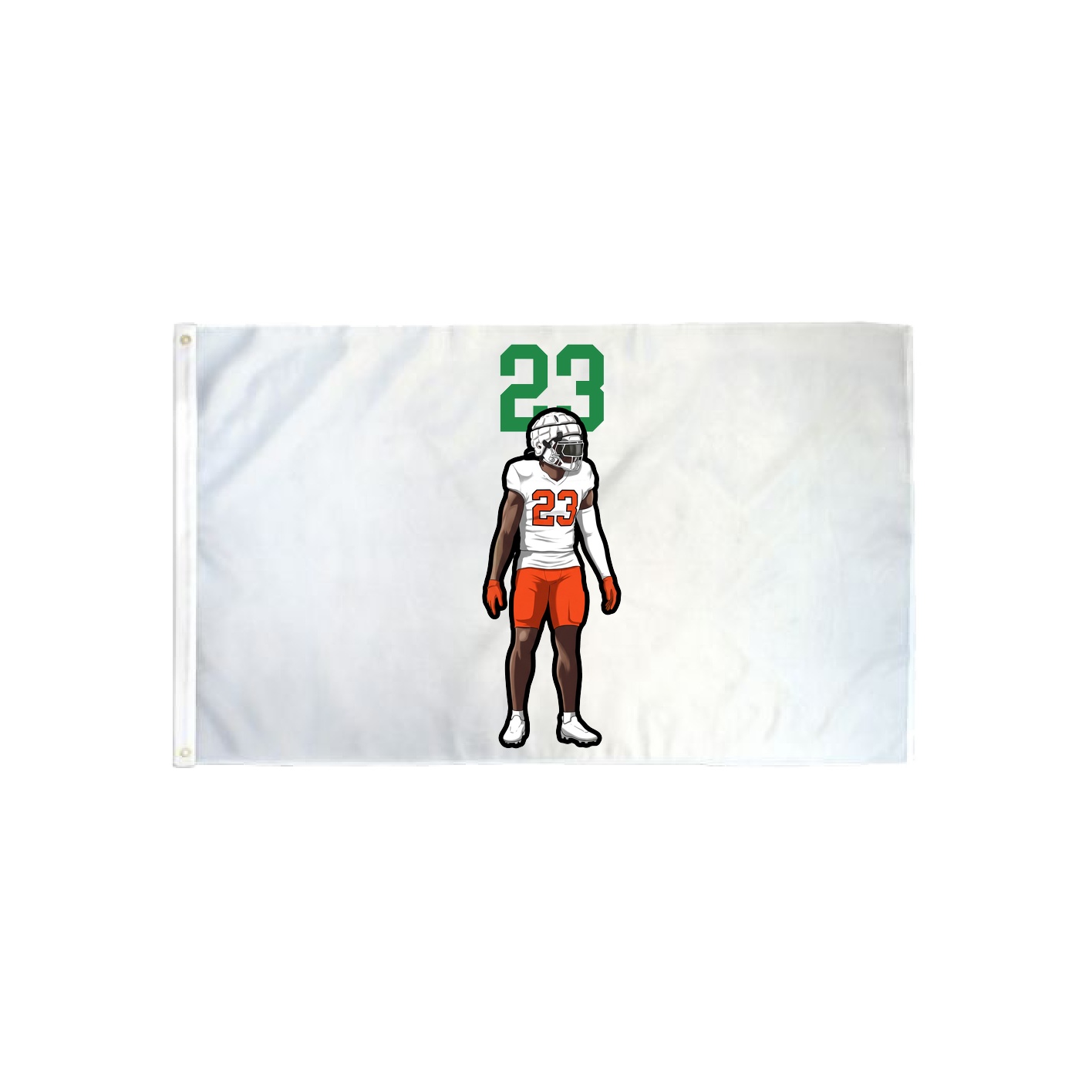 3x5 Flag — Number Top in Classic