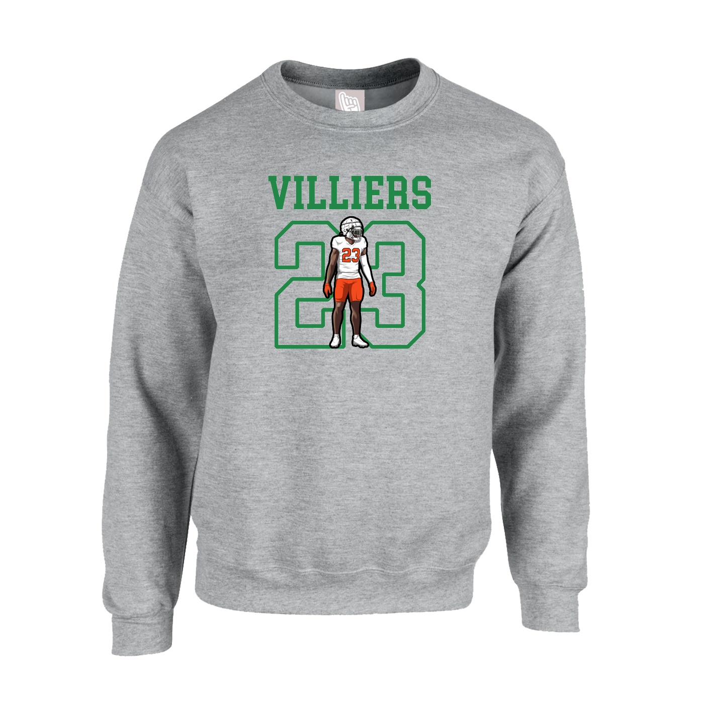 Fleece Crew — Shirsey in Grey